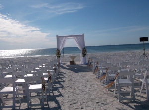 Marco beach wedding